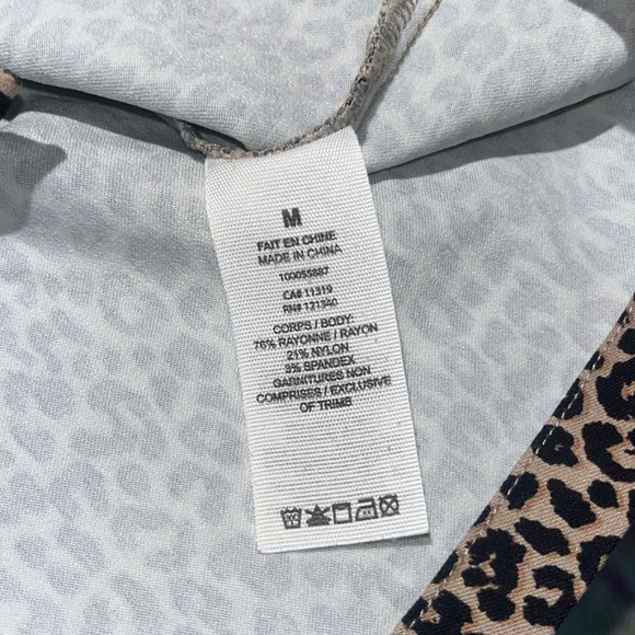 GARAGE Leopard Cheetah Print Women's Mini Skirt - Picture 15 of 15